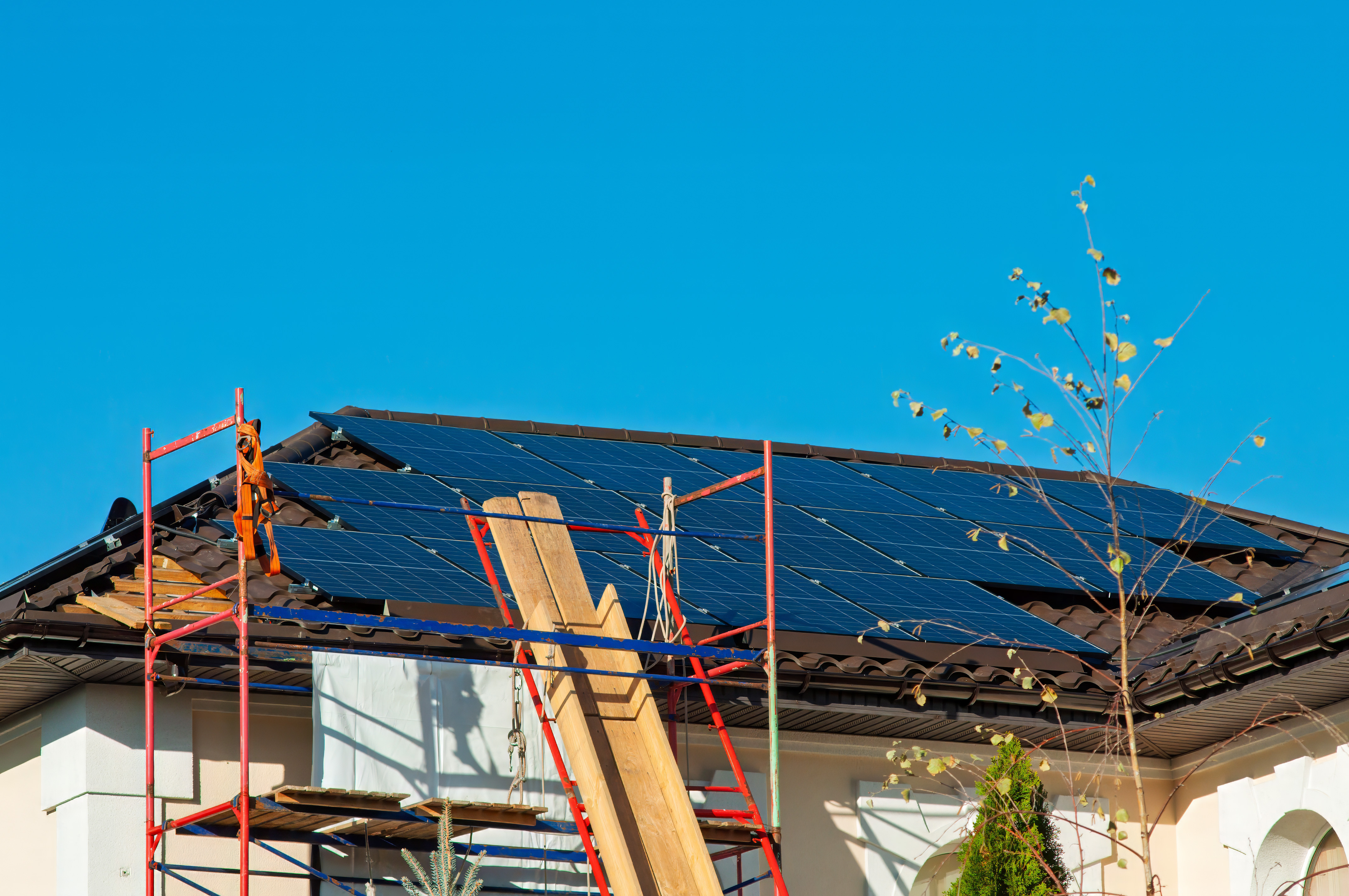 Solartime USA rooftop solar installation