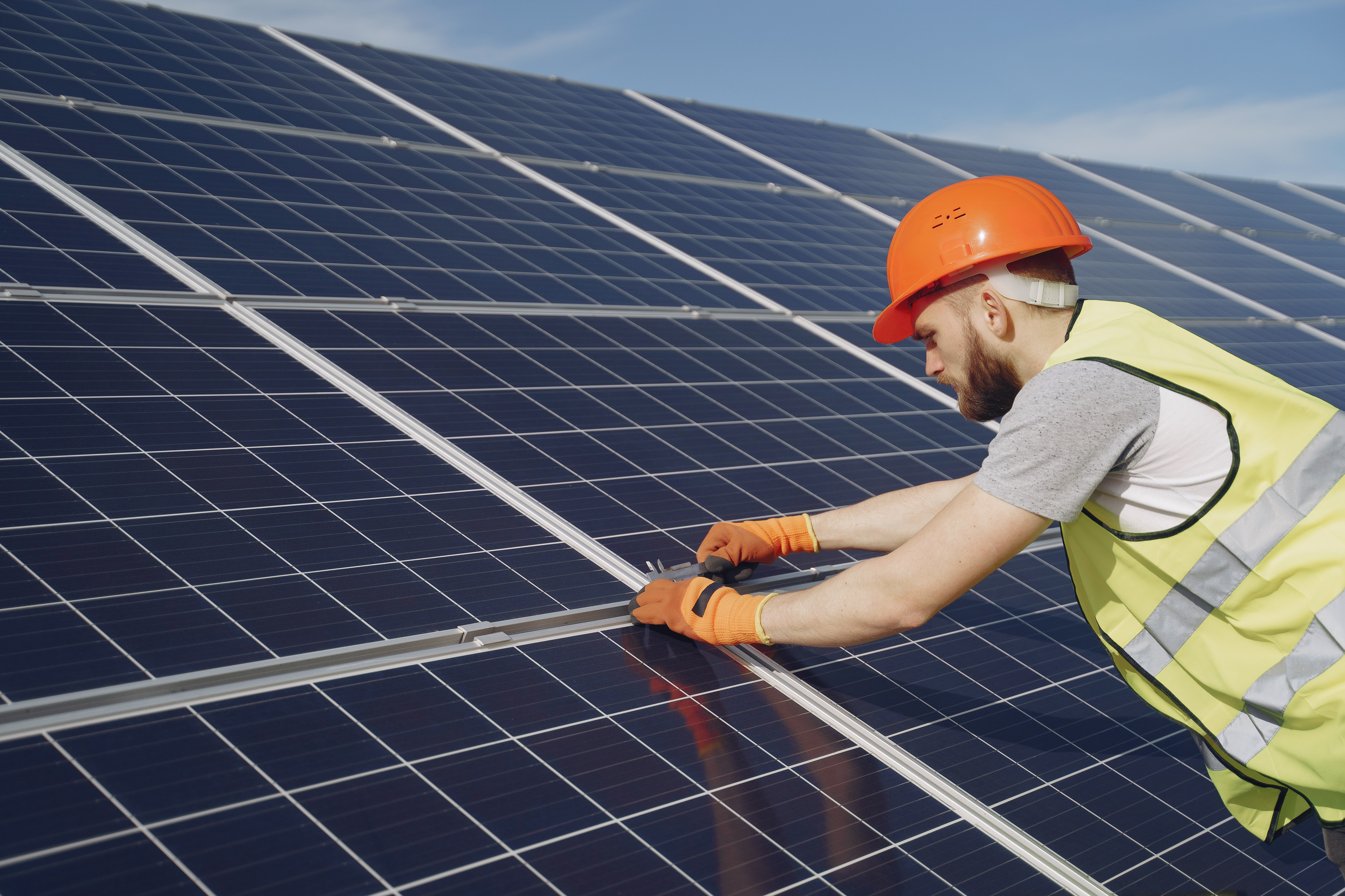 Palmetto solar panel installation